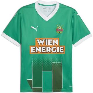 Men&#39;s Puma SK Rapid Wien 24/25 Home Jersey, Green, Size XL, Clothing - White - XL