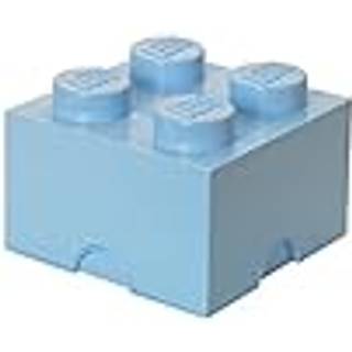 V?relset K?benhavn Lego Box Stackable Storage Solution-Brick 4 Light Royal Blue
