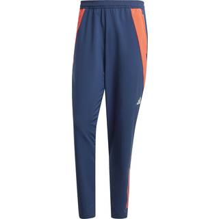 Manchester United Tiro 24 Presentation Tracksuit Bottoms - Night Indigo / Bright Red - XS