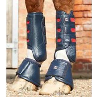 Premier Equine Carbon Tech Kevlar No-Turn klokker - L / Navy