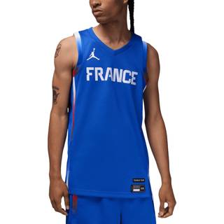 Frankrig Limited Road Jordan Basketball-spillertrøje til mænd - blå - M