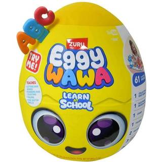 Eggy Wawa Lær i skolen af ??Zuru Pre-K Interactive Baby and Toddler Learning Toy med musikbrevnumre