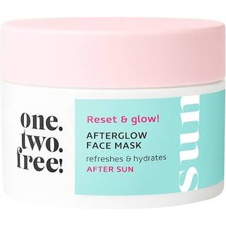 Onetwofree! Hudpleje SolplejeAfterglow Face Mask 50 ml (2.980,00 kr / 1 l) - 50 ml