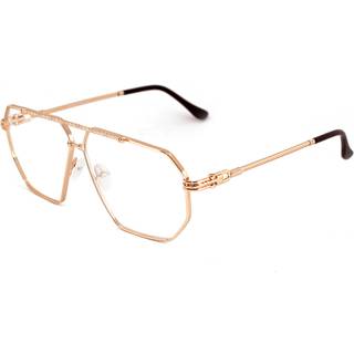 XLAB Unisex PROCIDA Optiske stel Metal Guld Geometrisk