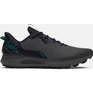 Under Armour Sonic Trail Running Shoe - Grey, Black, Size 4 - grey