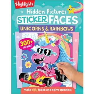 Hidden Pictures Sticker Faces: Unicorns & Rainbows