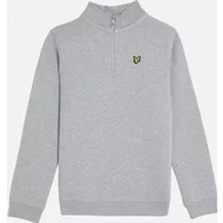 Lyle And Scott Drenge 1/4 lynlås Trøje D24 Lysegrå Melange