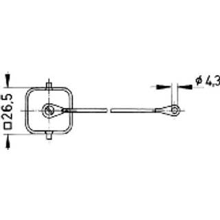 Harting Låg/cover han 3a m.wire
