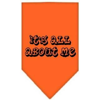 Det handlar om mig skärmtryck bandana orange liten