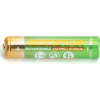 2 stk. Genopladeligt AAA Batteri - 900mAh, 1.2V