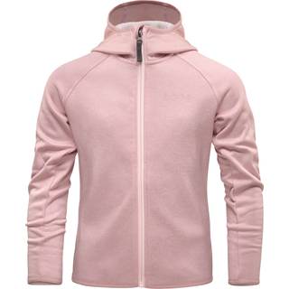Qanuk Fleece Hood JR Pale Rose Melange (134/140)