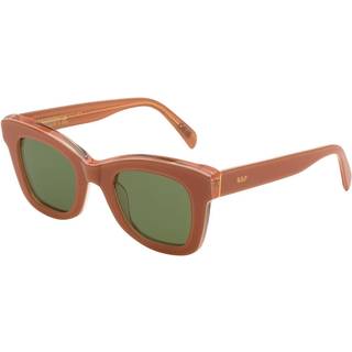 Retrosuperfuture Unisex CXY Altura Pale pink Solbriller Acetat Rosa Grøn Firkantet Normal