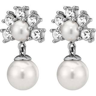 DYRBERG/KERN VERONICA ØRERING 450108 (Silver, Crystal, ONESIZE)