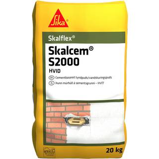 Skalflex Skalcem S2000-01 Hvid Vandskuringsmørtel - 20 kg