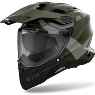 Airoh Commander 2 Reveal Enduro-hjelm grøn XS