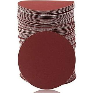 Speedwox Hook and Loop Slibing Discs 100pcs 3 tommer 600 Grit Sandpapir til tr?bor Rotationsv?rkt?jer Intet hul