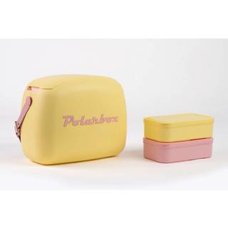 Polarbox Yellow – Rosa Baby Pop 6 L. Køleboks