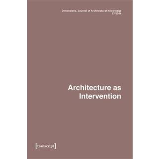 Dimensions. Journal of Architectural Knowledge