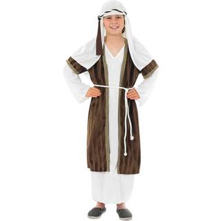 Sjove Shack Boys Shepherd-kostume Small (4-6 år) Striped Joseph Costume til børn unisex-Kids polyester rynkebestandig