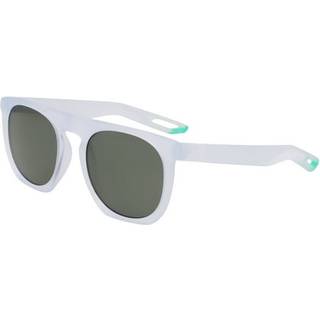 Nike Unisex NIKE FLATSPOT XXII DV2258 013 Solbriller Bio-injekt Hvid Grøn Geometrisk Normal Fotokromatisk