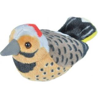 Wild Republic Audubon Northern Flickerplush med autentisk fugl lydudstoppet dyrelegetøj til børn og birders