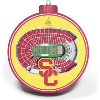 Youthefan NCAA USC Trojans 3D Stadiumview Ornament - Los Angeles Memorial Coliseum