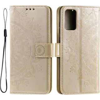 SKALO Samsung A53 5G Mandala Flip Cover - Guld