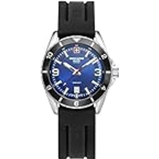 Swiss Alpine Military 7034.1839 Herrenuhr Sierra silber blau 42mm 10ATM