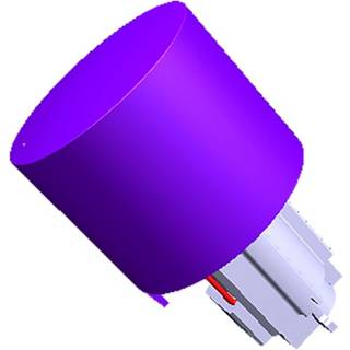 Electrolux knap, inox, 3550514040