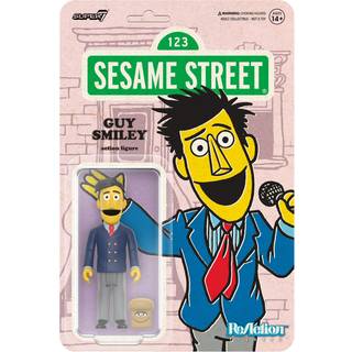 Sesame Street ReAction Action Figure Wave 02 Guy Smiley (With Bread) 10 cm