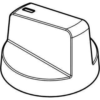 Electrolux knap, funktion, hvid, 9+0 140216934046