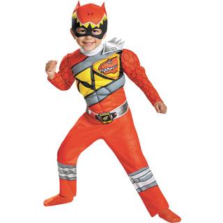 Red Power Ranger Dino Charge Kleinkinder Kostüm S