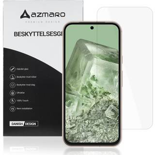 Google Pixel 8a - Azmaro Ultra clear hærdet beskyttelsesglas - Transparent