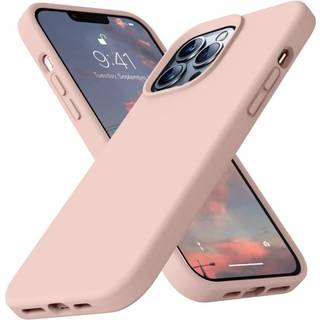 Gummibelagt stødsikker etui iPhone 13 Pro - Pink