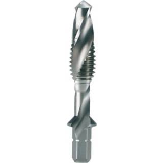 Kombitap HSS 1/4" bit-skaft M3×0,5mm kort