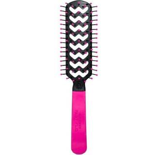 Cricket Statisk gratis Fast Flo Color Vent Hair Brush - Hurtigt og blæser tørring af detangling og krusfri styling - Anti -statisk børste Ideelle