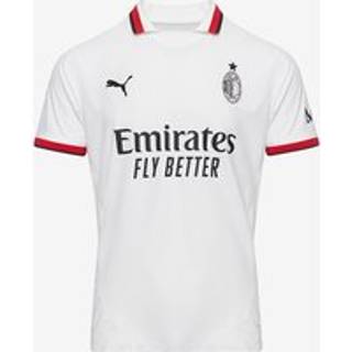 Men&#39;s Puma AC Milan 24/25 Authentic Away Jersey, White, Size XL, Sport - White - XL