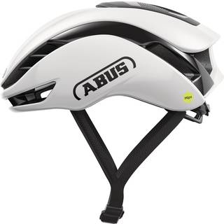 ABUS Gamechanger 2.0 MIPS cykelhjelm Shiny White - Hjelmstørrelse 57-61 cm