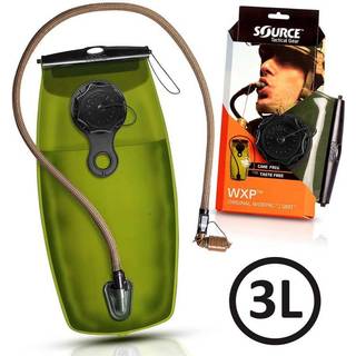 Kilde taktisk WXP stormventil Sort hydratiseringsreservoirsystem - L?kagefast bredpac -lukning