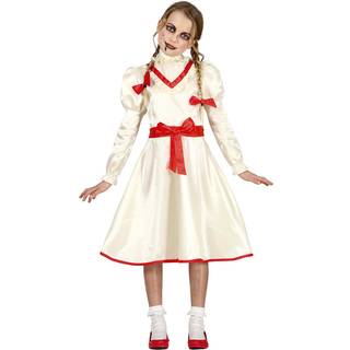 Verfluchte Puppe Halloween Kostüm Kinder XL (10-12) Jahre