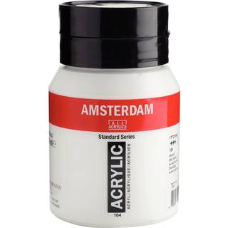 Amsterdam Standard akrylmaling 104 Zinc white - 500 ml