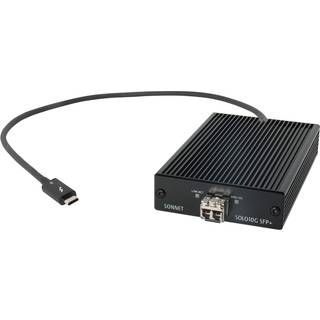 Sonnet Solo 10G Thunderbolt 3 til 10Gb Base-T Ethernet Adapter SFP+ (fiber)