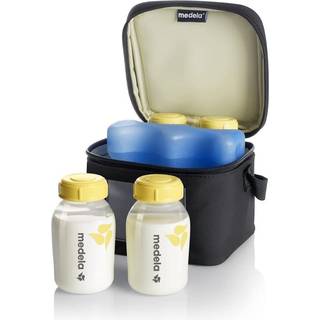 Medela køletaske inkl. 4 flasker