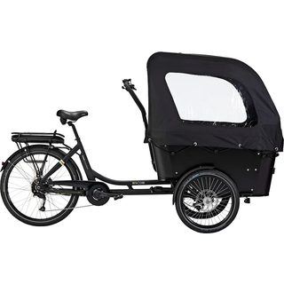 SCO Premium E-Cargo unisex el-ladcykel 9 gear 26" 13AH/468 Wh 2023 - sort (På lager i varehus)