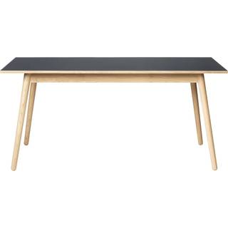 FDB Møbler - C35B spisebord i eg/sort