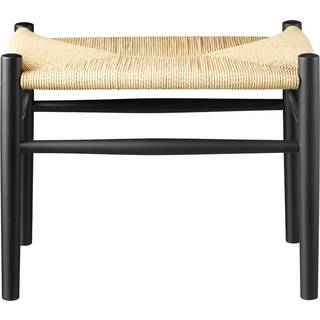 FDB Møbler - J83 Jørgen Bækmark skammel - Sort bøg