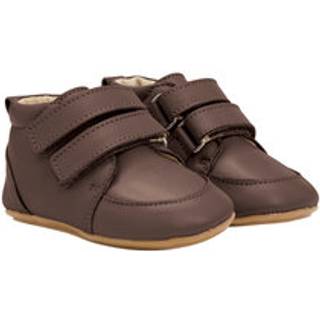 En Fant Baby Sko i læder - Brown - 23