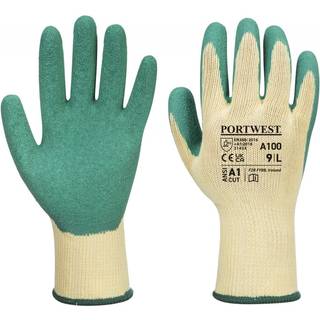 A100 - Grip Handske - Grøn (Størrelse: Medium)