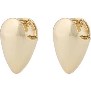 Snö Of Sweden Aero Short Earring Plain Gold