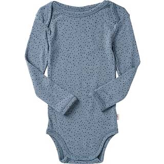 808 baby uld body str. 80 - blå